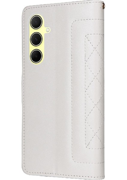 Samsung Galaxy A35 Flip Kapak Için Flip Case Darbeye Basit Iş (Yurt Dışından)