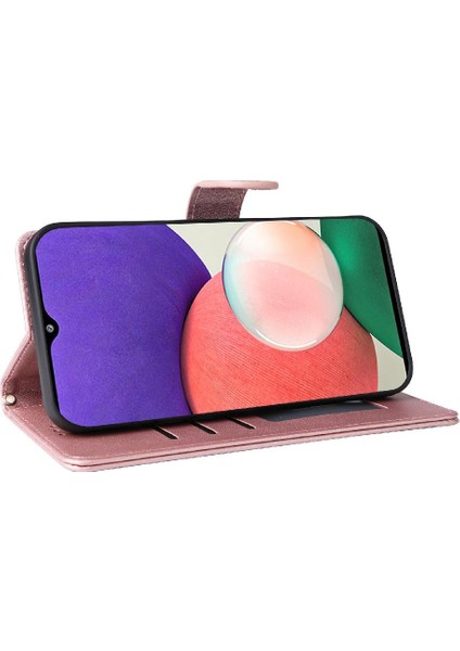Samsung Galaxy A22 5g Için Flip Case Darbeye Basit Iş Cüzdan (Yurt Dışından) indirimleri