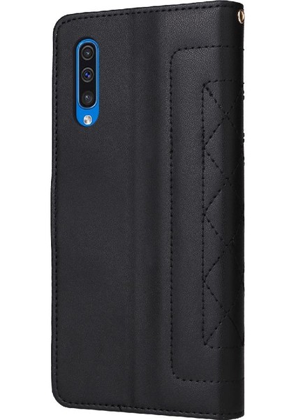 Samsung Galaxy A50 Için Flip Case Deri Kılıf Cüzdan Basit Iş Çevirme (Yurt Dışından) indirimleri