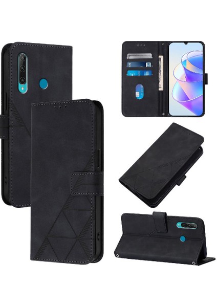 Huawei P Akıllı 2019 Flip Folio Kitap Koruyucu Cüzdan Kapak Kartı (Yurt Dışından)
