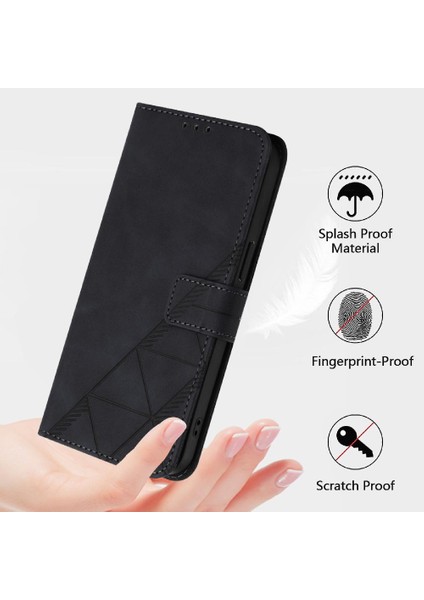 Manyi Mall Huawei P Akıllı 2021 4g Pu Deri Flip Folio Kitap Koruyucu Kart (Yurt Dışından)