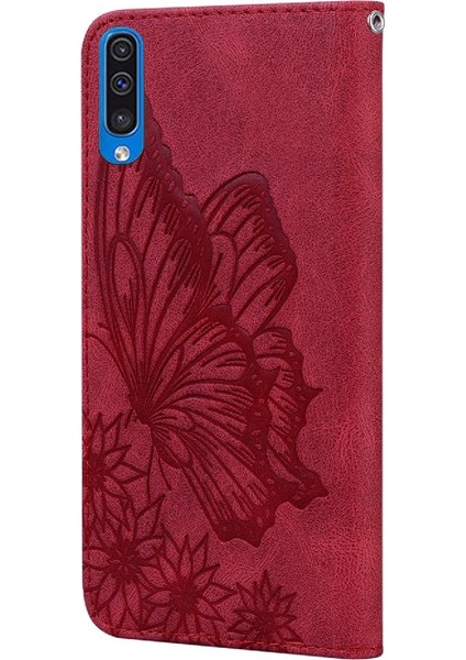 Samsung Galaxy A50/A30S/A50S Için Kart Yuvası Standı ile Flip Telefon (Yurt Dışından)
