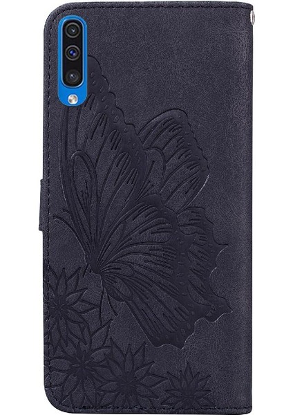 Samsung Galaxy A70 Flip Telefon Kılıfı Için Kart Yuvası Standı ile Büyük (Yurt Dışından)