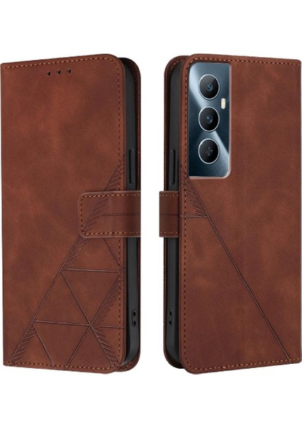 Realme C65 4g Flip Folio Kitap Koruyucu Cüzdan Kapak Pu Deri (Yurt Dışından) fırsatları