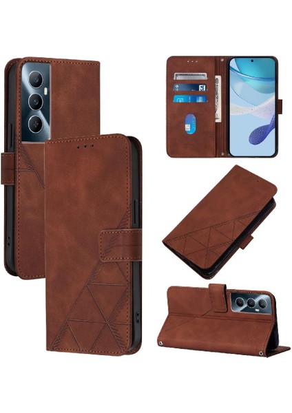 Realme C65 4g Flip Folio Kitap Koruyucu Cüzdan Kapak Pu Deri (Yurt Dışından) indirimleri