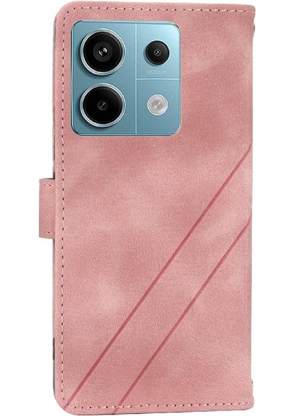 Xiaomi Redmi Not 13 Için Filp Durumda 5g Kickstand Kredi Kartı Tutucu Pu Anti (Yurt Dışından)
