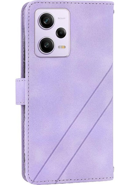 Xiaomi Redmi Not 12 Için Filp Durumda 5G/12R Pro Pu Deri Kayış Tam Anti (Yurt Dışından)