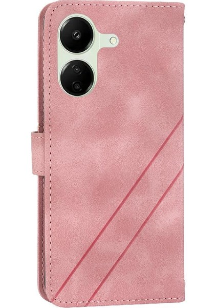 Xiaomi Poco C65 Kredi Kartı Tutucu Için Filp Durumda Tam Koruma Anti Pu (Yurt Dışından)