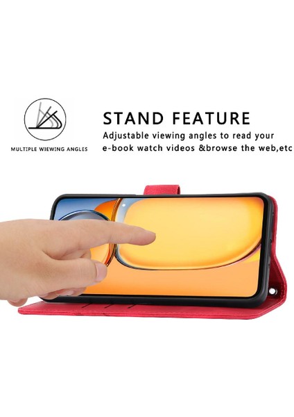 Xiaomi Poco C65 Kredi Kartı Tutucu Için Filp Durumda Tam Koruma Anti Pu (Yurt Dışından)