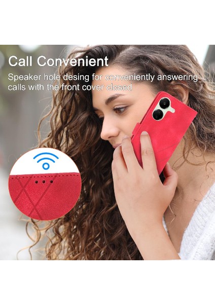 Xiaomi Poco C65 Kredi Kartı Tutucu Için Filp Durumda Tam Koruma Anti Pu (Yurt Dışından)