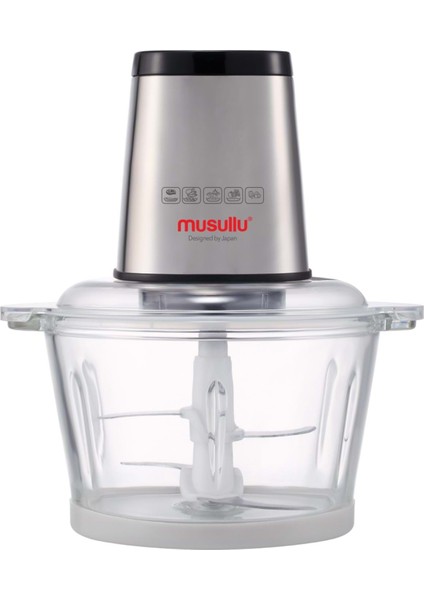 Rondo Doğrayıcı Öğütücü Makinesi 1000W Musullu MSL-2031