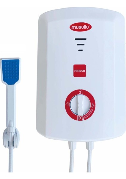 Elektrikli Banyo Şofben Ani Su Isıtıcı Musullu MSL-5001 (7 Emniyetli)