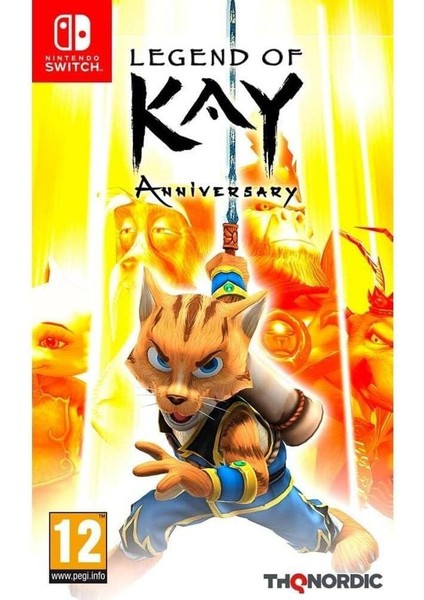 Thq Nordic Legend Of Kay Anniversary Nintendo Switch Oyun