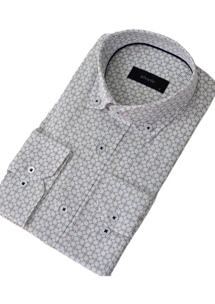 Erkek Uzunkol Piti Kareli Gömlek BGL-ST03798 fiyatları
