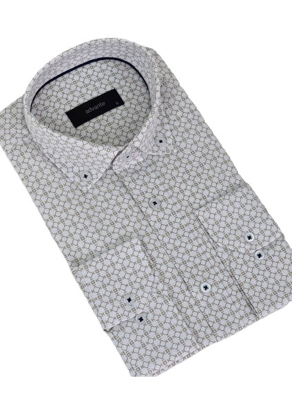 Erkek Uzunkol Piti Kareli Gömlek BGL-ST03798 modelleri