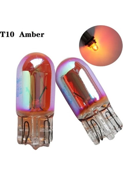 Diadem Park Ampulü T10 WY5W 12V Amber Turuncu 2'li Takım