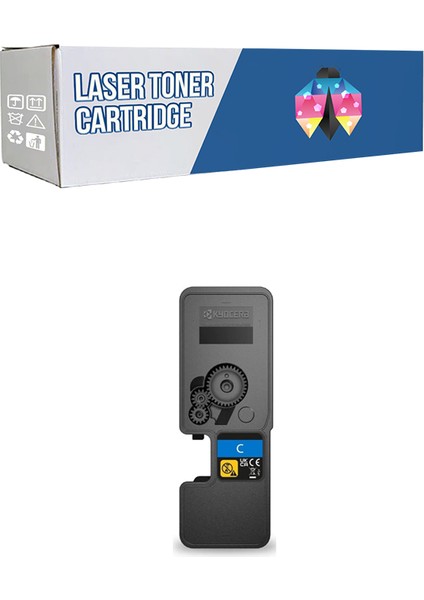 Kyocera Ecosys P5021CDN TK-5220 1.200 Syf Mavi Muadil Toner