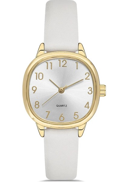 Deri Kayışlı Vintage Kadın Kol Saati