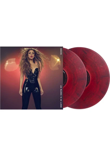 Shakira - Las Mujeres Ya No Lloran - Limited Edition Yakut Kırmızı 2 Lp - Plak