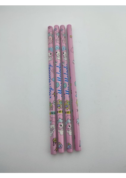 Hb Kurşun Kalemler Hello Kitty Cinnamoroll Kuromi My Melody Pompompurin Desenli