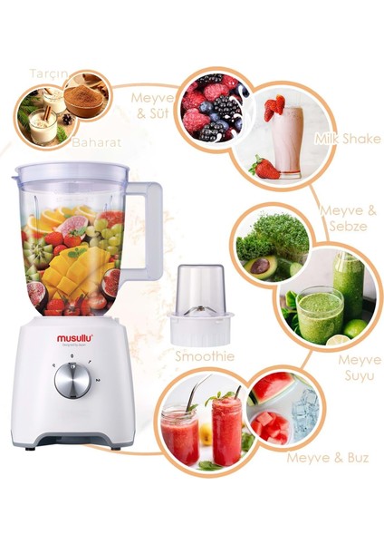 MSL-2035 Blender 1.5 Litre 500 Watt