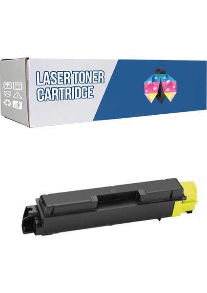 Kyocera TK-580 Sarı 3.500 Syf Muadil Toner