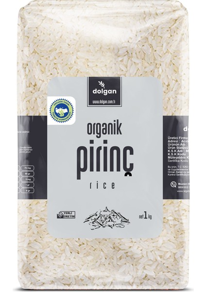 Organik Pirinç 1 kg