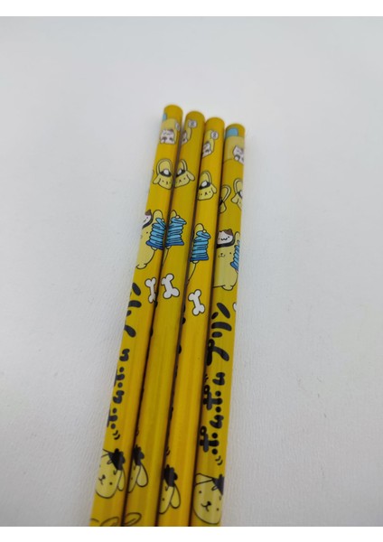 Hb Kurşun Kalemler Hello Kitty Cinnamoroll Kuromi My Melody Pompompurin Desenli
