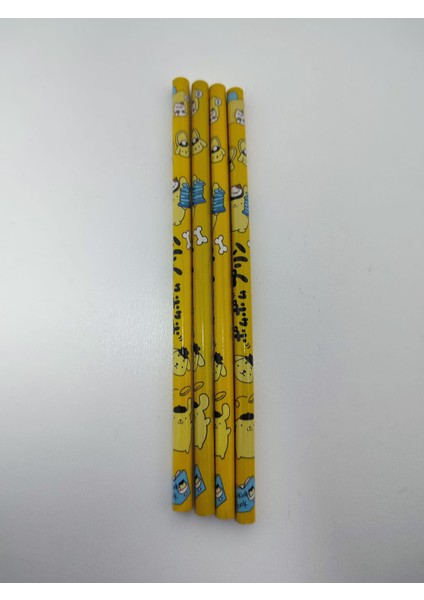 Hb Kurşun Kalemler Hello Kitty Cinnamoroll Kuromi My Melody Pompompurin Desenli