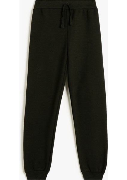 Basic Jogger Eşofman Altı Beli Lastikli