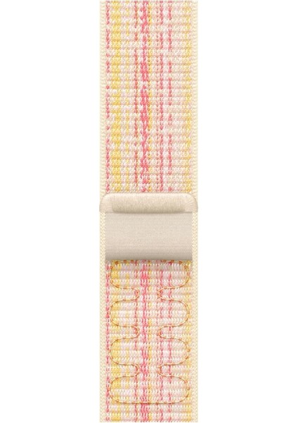 Apple Watch 2/3/Ultra Uyumlu Kordon Hasır Örgü Spor Nike Kayış, Pembe