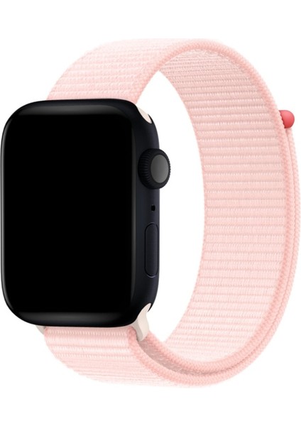 Apple Watch 3/4/5/6/7/8/9/se Ultra Uyumlu Kordon Klasik Hasır Örgü Spor Kayış, Pearl Pi fiyatları