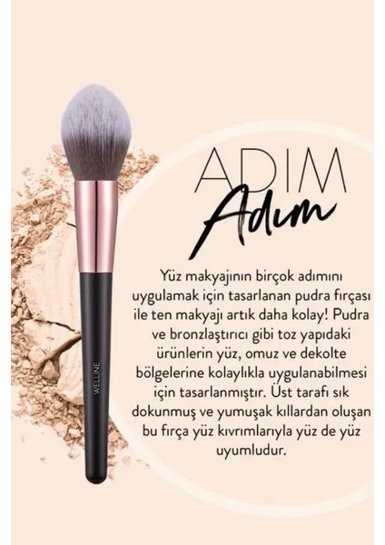 Pudra Fırçası Allık Fırçası Profesyonel Çok Amaçlı Kalıcı Makyaj Fırçası Powder Brush fiyatları
