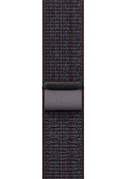 Apple Watch 2/3/Ultra Uyumlu Kordon Hasır Örgü Spor Nike Kayış, Siyah
