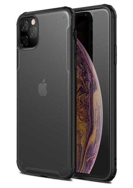Apple iPhone 11 Pro Max Uyumlu Kılıf Volks Kapak, Siyah