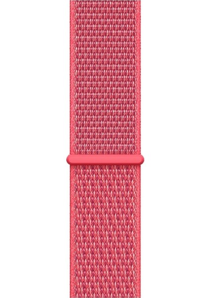 Apple Watch 3/4/5/6/7/8/9/se 38-40-Uyumlu Kordon Hasır Örgü Işlemeli Spor Loop Kayış, Yeşil - La