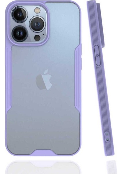 Apple iPhone 13 Pro Uyumlu Kılıf Parfe Kapak, Mor