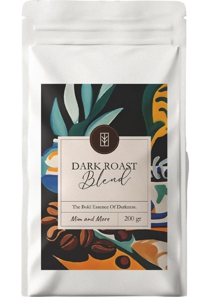 Dark Roast Blend Coffee - Dark Roast Blend Filtre Kahve, 200 Gr