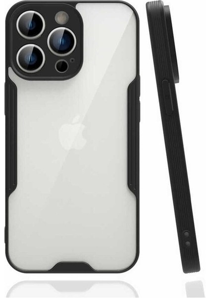 Apple iPhone 14 Pro Uyumlu Kılıf Parfe Kapak, Siyah