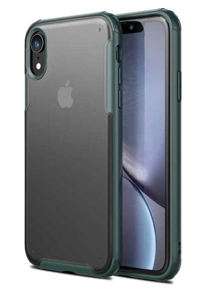 Apple iPhone Xr Uyumlu Kılıf Volks Kapak, Koyu Yeşil