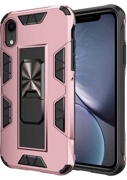 Apple iPhone Xr Uyumlu Kılıf Volve Kapak, Rose Gold