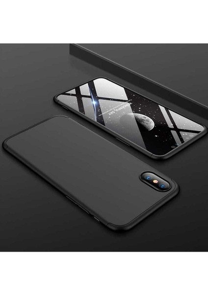 Apple iPhone Xs Max Uyumlu Kılıf Ays Kapak, Siyah