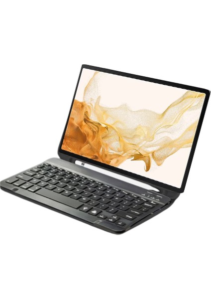 Samsung Galaxy X800 Tab S8 Plus Uyumlu 12.4 Inç Klavyeli Tablet Kılıf fiyatları