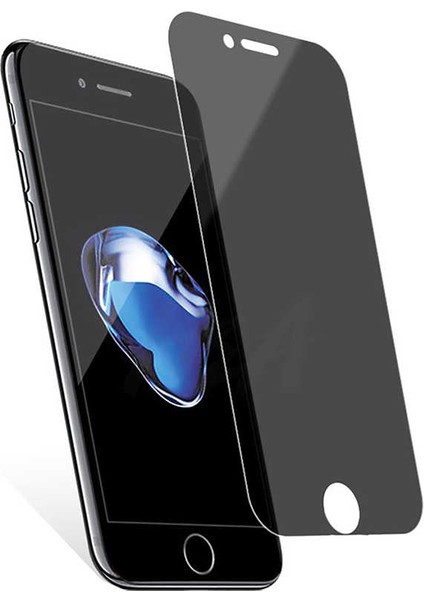 Apple iPhone 8 Uyumlu Kor Privacy Cam Ekran Koruyucu, Siyah