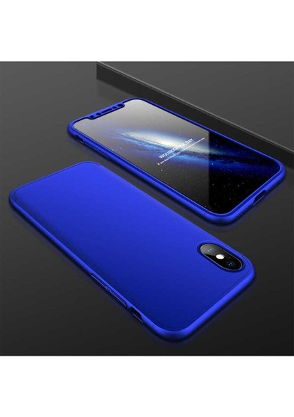 Apple iPhone x Uyumlu Kılıf Ays Kapak, Lacivert