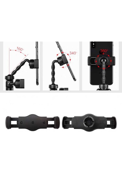Dual Big Light Işıklı Telefon Tutucu 16 cm Ring Light modelleri