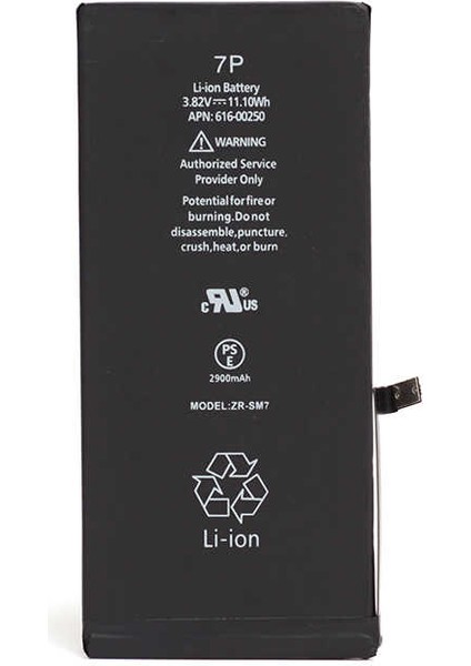 iPhone 7 Plus Uyumlu Max Batarya