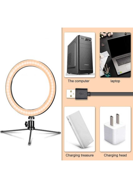 CT 001 Işıklı Tripod Ring Light modelleri