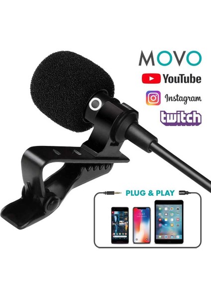 Dc-C5 Canlı Yayın Yaka Mikrofon indirimleri