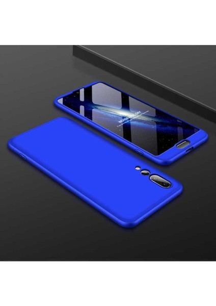 Huawei P20 Pro Uyumlu Kılıf Ays Kapak, Mavi